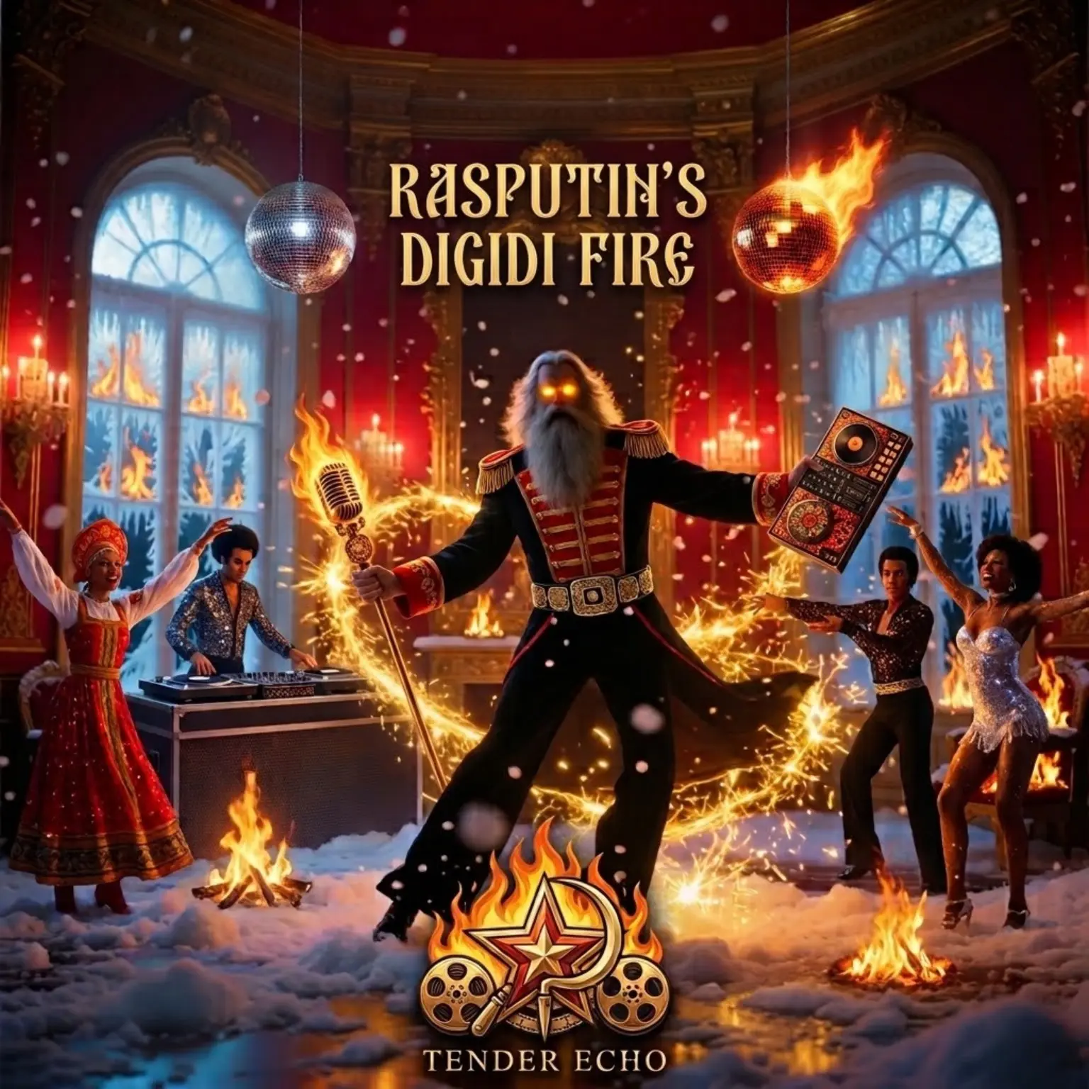 Rasputin's Digidi Fire album cover